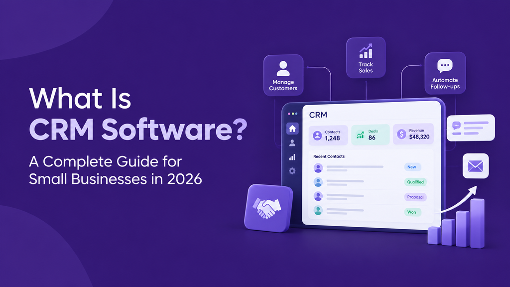 What Is CRM Software? A Complete Guide for Small Businesses in 2026